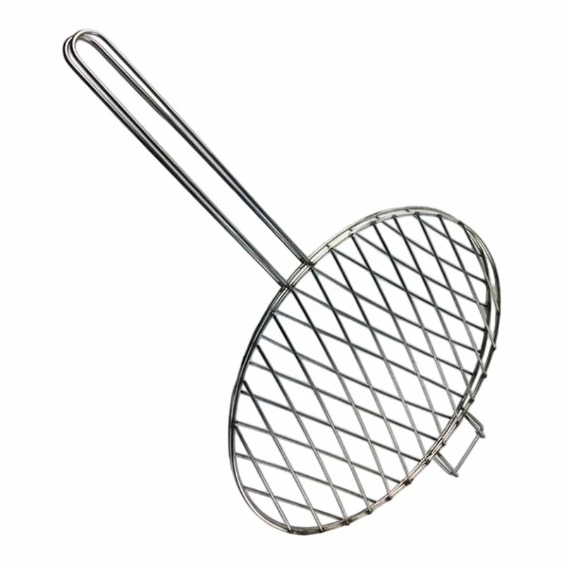 Barbecue Grill Mesh With Handle high quality